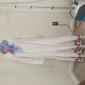 PURE INNOCENCE❣️Nazra Cream Maxi Dress